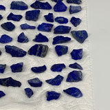 137.8g, 54pcs, 0.3"-1.2", Small Tiny Chips Rough Lapis Lazuli @Afghanistan,B1198