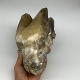 3330g, 6.25"x5.6"x4.4", Natural Brown Calcite Mineral Specimens @Morocco, B11130
