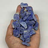 132.5g,37pcs,0.6"-1.3", Small Tiny Chips Rough Lapis Lazuli @Afghanistan,B11990