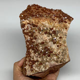 1600g, 7"x4.7"x3", Vanadinite Small Crystals Cluster Mineral Specimens, B11136