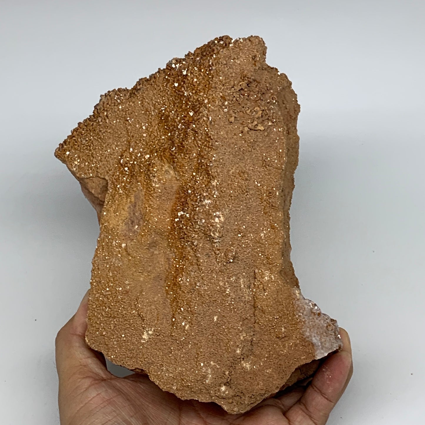 1600g, 7"x4.7"x3", Vanadinite Small Crystals Cluster Mineral Specimens, B11136