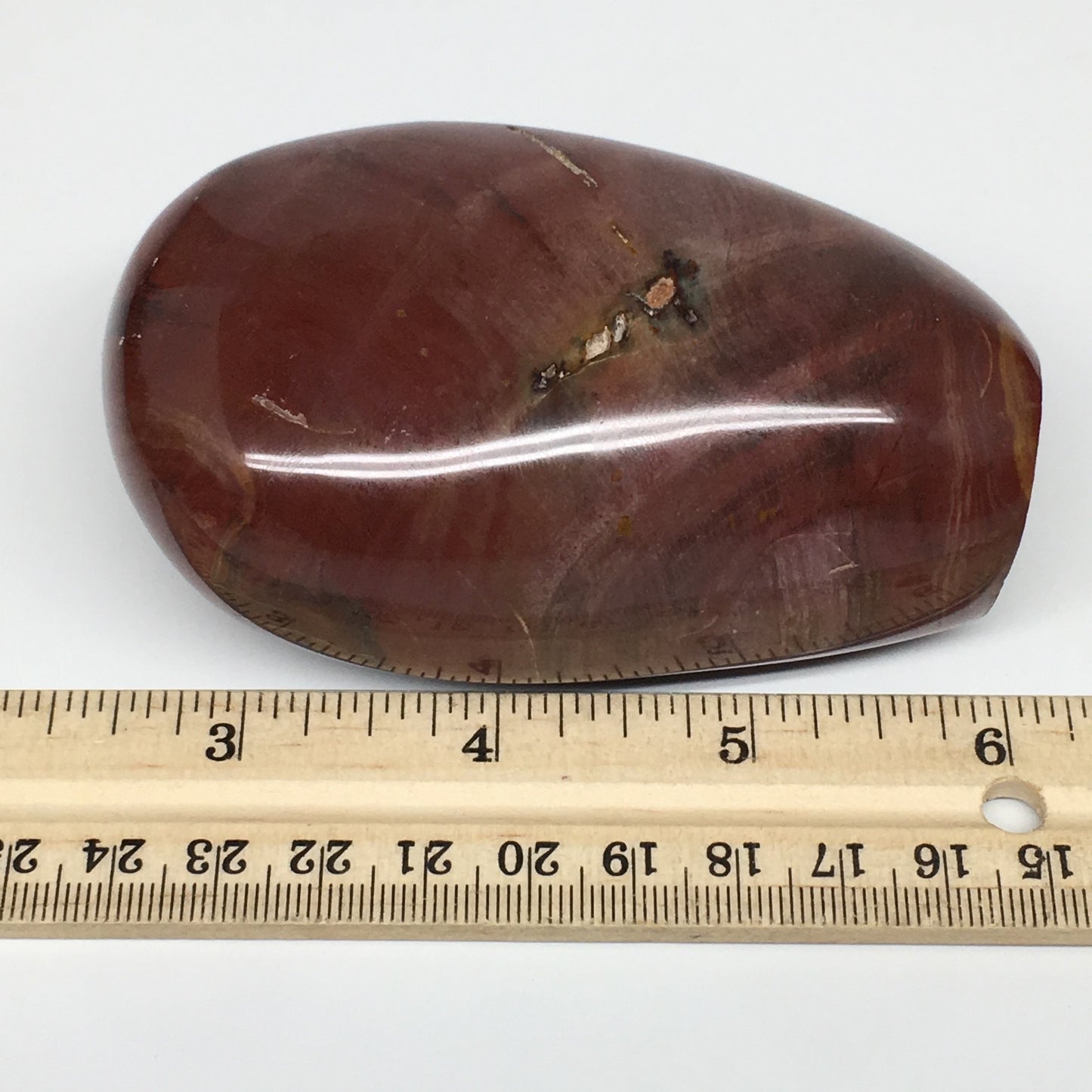 365.3g, 3.6"x2.2"x1.8" Natural Petrified Wood Freeform Polished Gemstones, B954