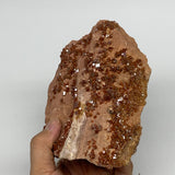 918g, 5.1"x4.6"x2.1", Vanadinite Small Crystals Cluster Mineral Specimens, B1113