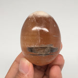 146.1g, 2.2"x1.7" Honey Color Onyx Polished Small Eggs from Morocco, MF3388