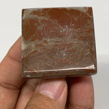 62g,1.2"x1.6" Natural Untreated Red Shell Fossils Pyramid Reiki Energy, F1213
