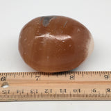 146.1g, 2.2"x1.7" Honey Color Onyx Polished Small Eggs from Morocco, MF3388