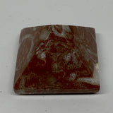 64.3g,1.2"x1.6" Natural Untreated Red Shell Fossils Pyramid Reiki Energy, F1217