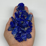 139.8g,64pcs,0.4"-1.3", Small Tiny Chips Rough Lapis Lazuli @Afghanistan,B11998