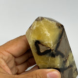 351.1g,4.9"x1.9"x1.7"Natural Septarian Double Point Crystal @Madagascar, B19833