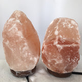 2x Himalaya Natural Handcraft Rough Raw Crystal Salt Lamp, 7.25"-8" Tall, XL96 - watangem.com