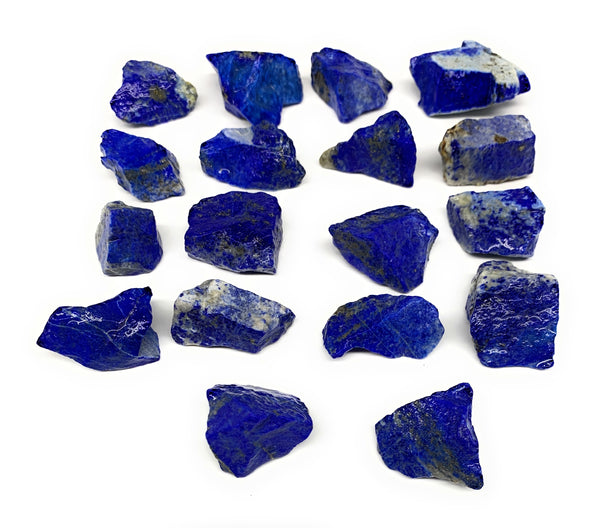 155.6g,18pcs,0.6"-1.1", Small Tiny Chips Rough Lapis Lazuli @Afghanistan,B12002