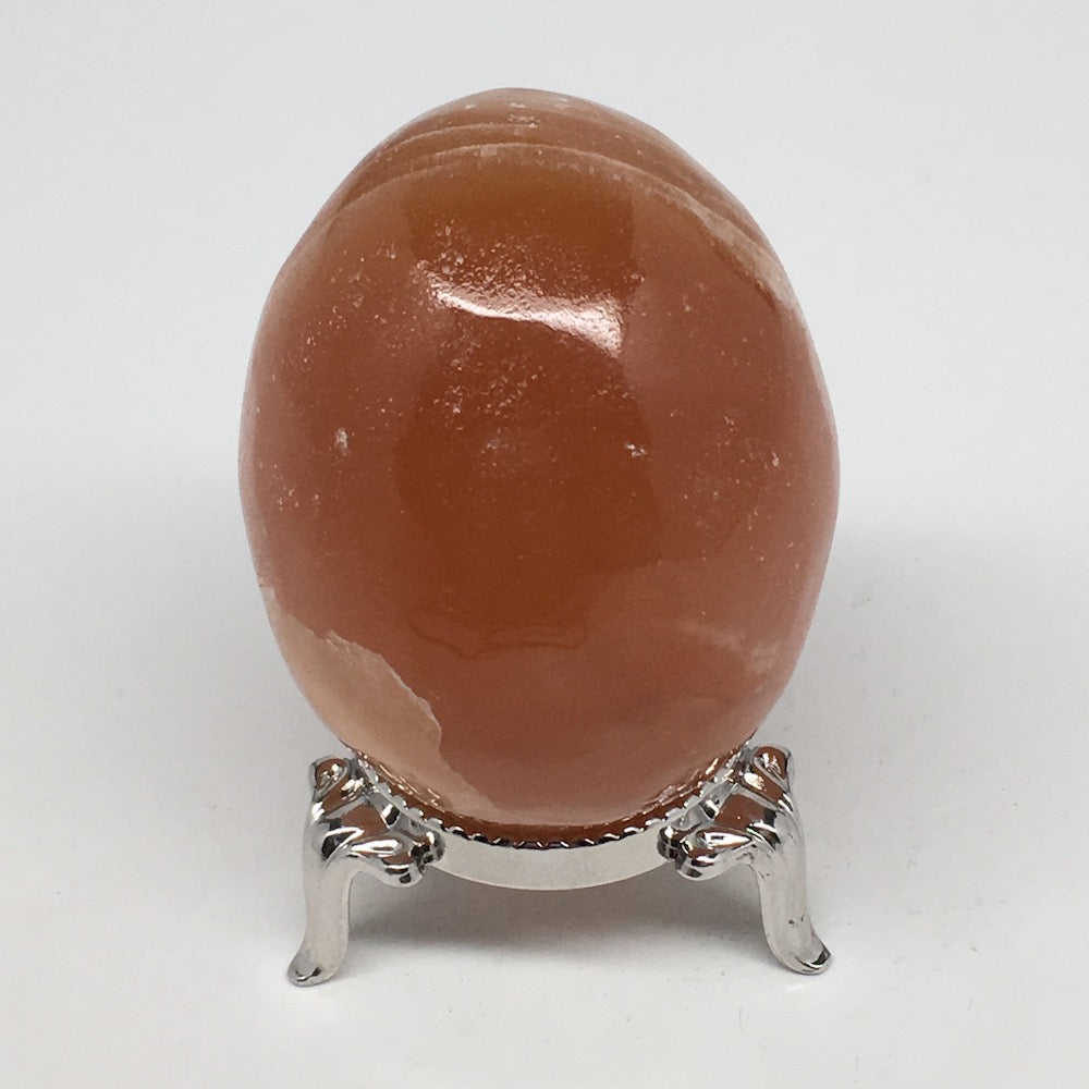 155.3g, 2.2"x1.7" Honey Color Onyx Polished Small Eggs from Morocco, MF3379