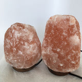 2x Himalaya Natural Handcraft Rough Raw Crystal Salt Lamp, 6.25"-7.5" Tall,XL122 - watangem.com