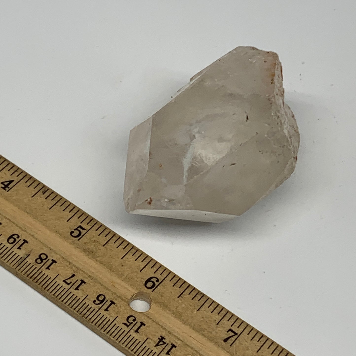 125.7g, 2.8"x1.6"x1.4", Lemurian Quartz Crystal Mineral Specimens @Brazil, B1920