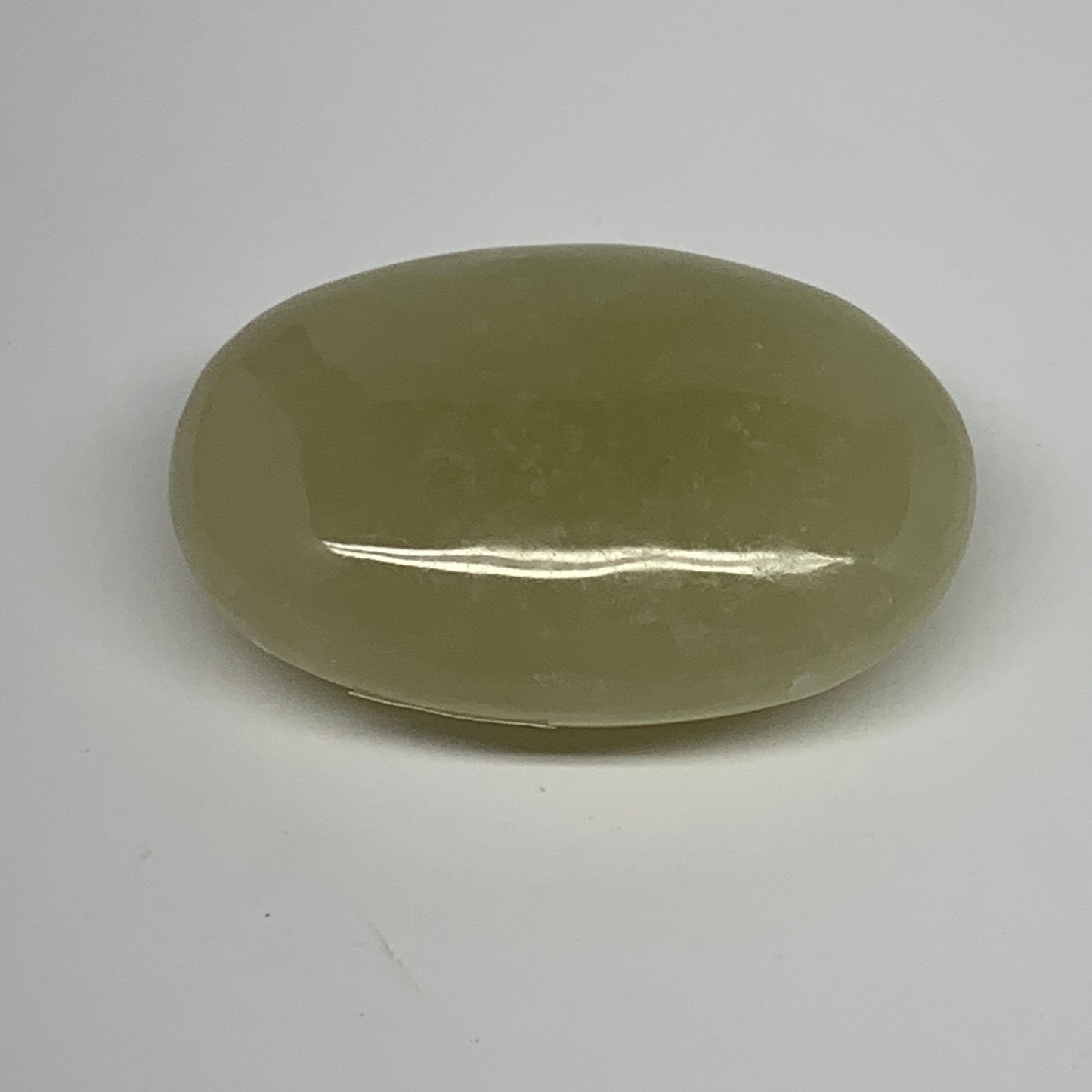 96.1g, 2.4"x1.7"x0.9" Natural Onyx Palm-Stone Reiki @Afghanistan, B24652