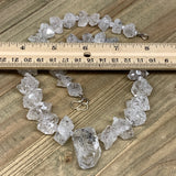 13-33mm, 35 Bds, 106.8g, Natural Terminated Diamond Quartz Beads Strand 16",DQ67