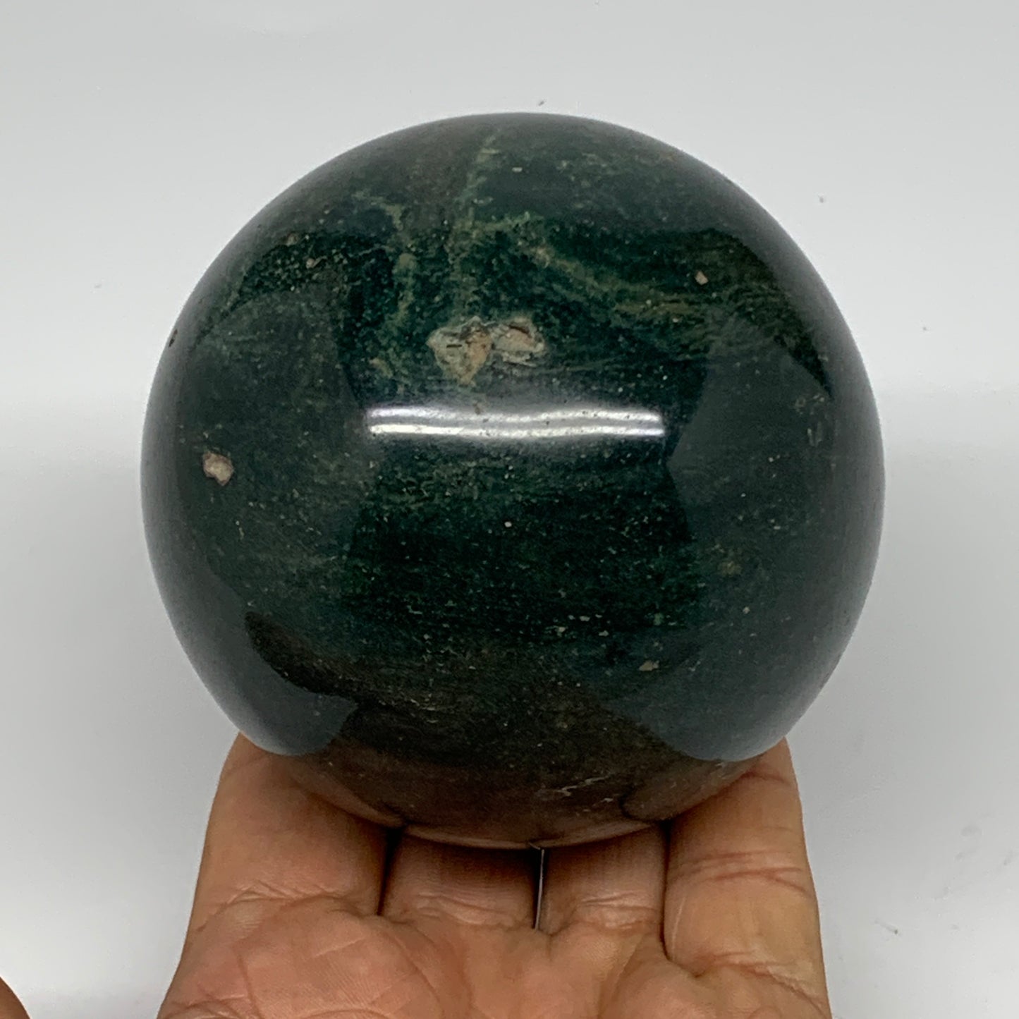 723g, 3.2" (81mm), Ocean Jasper Sphere Ball Crystal Reiki @Madagascar, B26081