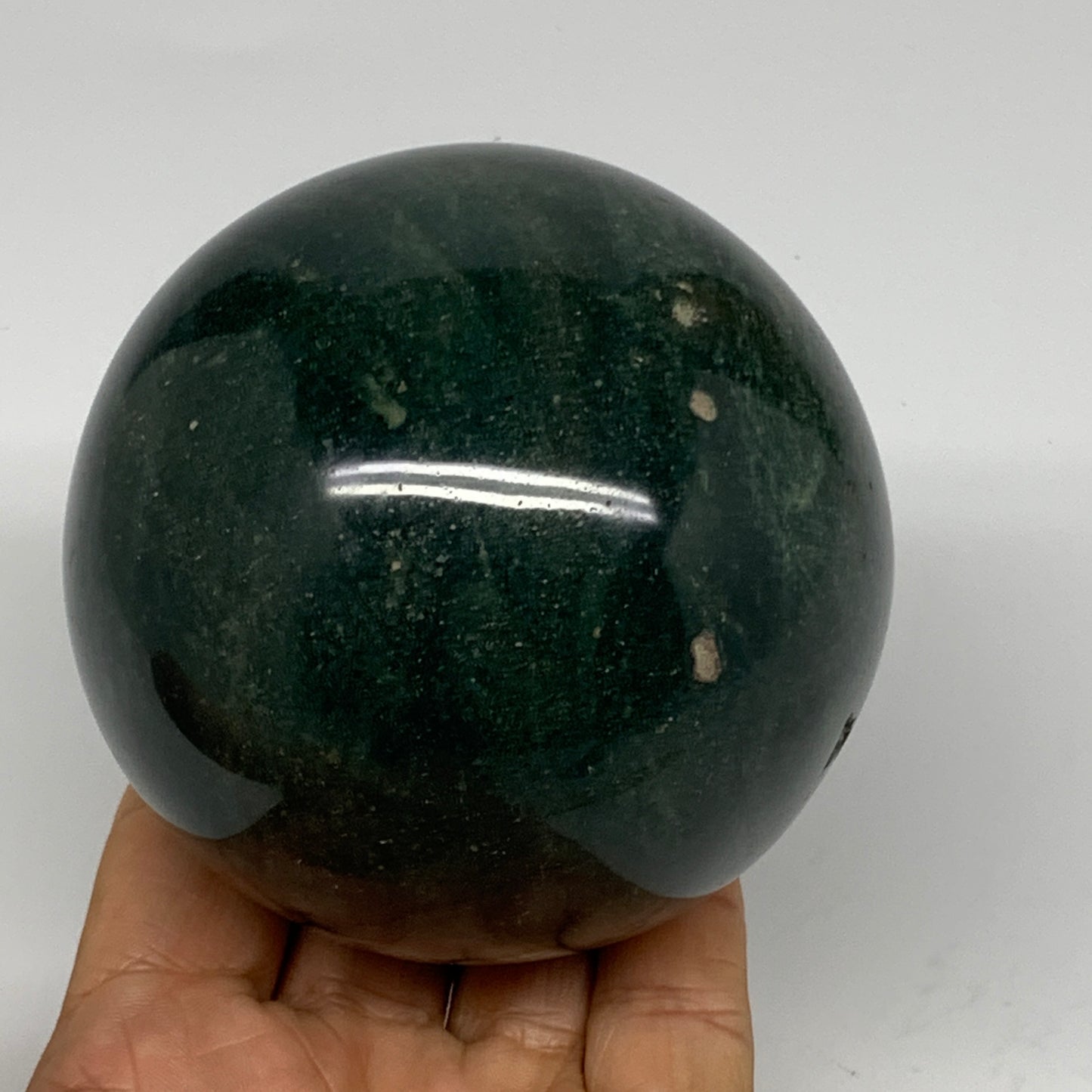723g, 3.2" (81mm), Ocean Jasper Sphere Ball Crystal Reiki @Madagascar, B26081