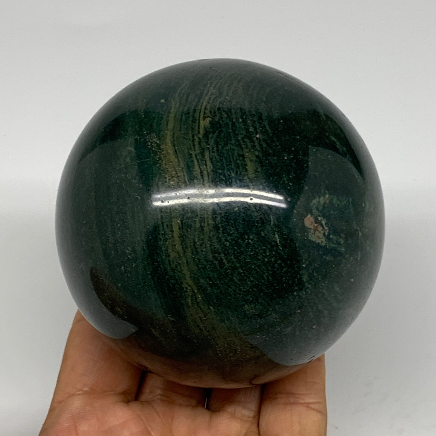 723g, 3.2" (81mm), Ocean Jasper Sphere Ball Crystal Reiki @Madagascar, B26081