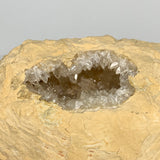 3.04 lbs, 7.5"x5.2"x2.4", Natural Calcite Geode Mineral Specimens @Morocco, B111