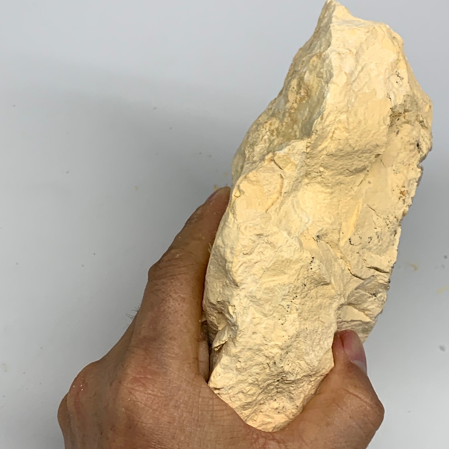 2.88 lbs, 7"x6"x2.4", Natural Calcite Geode Mineral Specimens @Morocco, B11192