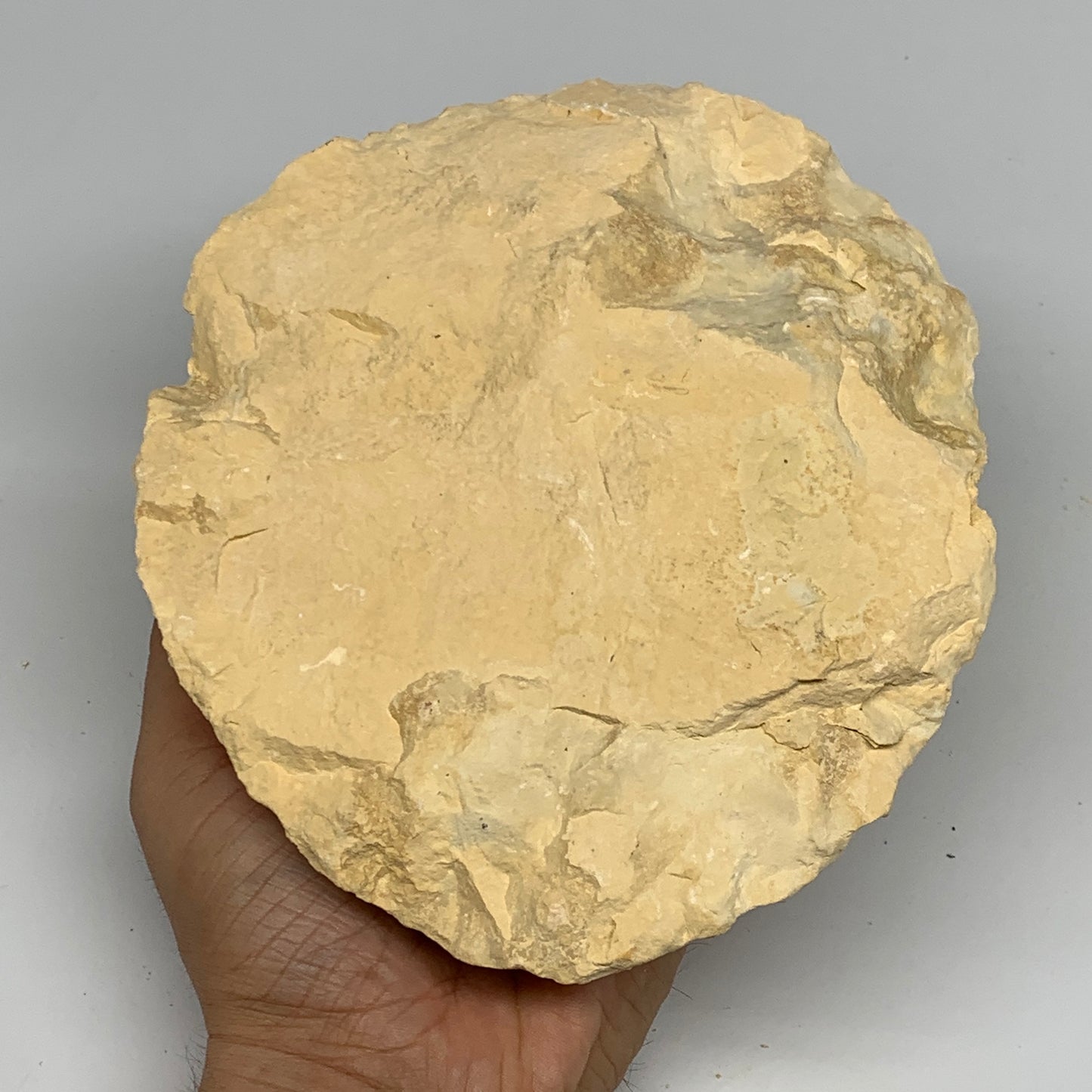 2.88 lbs, 7"x6"x2.4", Natural Calcite Geode Mineral Specimens @Morocco, B11192