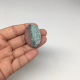 13.3g, 1.5"x 1" Sonora Sunset Chrysocolla Cuprite Cabochon from Mexico,SC253