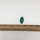 6.5g, 1.3"x 0.6" Sonora Sunset Chrysocolla Cuprite Cabochon from Mexico,SC254