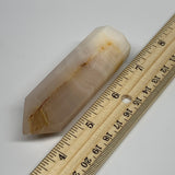 107.7g, 3.3"x1"  Pink Calcite Point Tower Obelisk Crystal, B23267