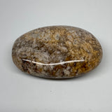 105.5g, 2.6"x1.8"x1" Natural Agate Palm-Stone Reiki Energy Crystal Reiki,B3050