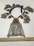300 Grams Afghan Kuchi Jingle Coins Chain Boho ATS Pendants Necklace,KC181 - watangem.com