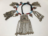310 Grams Afghan Kuchi Jingle Coins Chain Boho ATS Pendants Necklace,KC184 - watangem.com