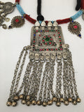 310 Grams Afghan Kuchi Jingle Coins Chain Boho ATS Pendants Necklace,KC184 - watangem.com