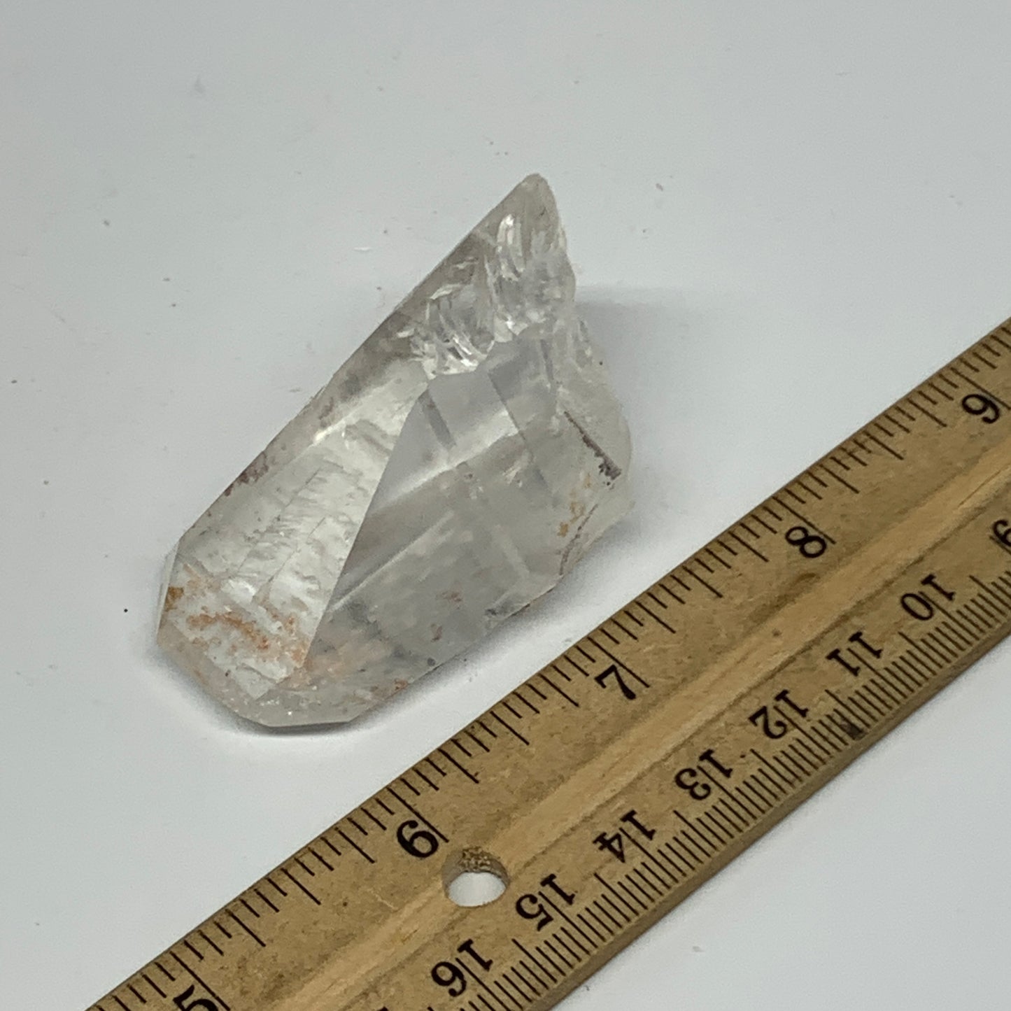 63.2g, 2.2"x1.3"x1.2", Lemurian Quartz Crystal Mineral Specimens @Brazil, B19231
