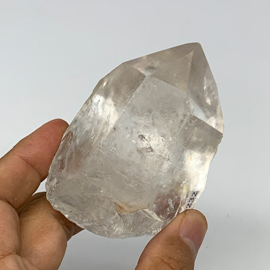 184.8g, 2.9"x2.1"x2", Lemurian Quartz Crystal Mineral Specimens @Brazil, B19232