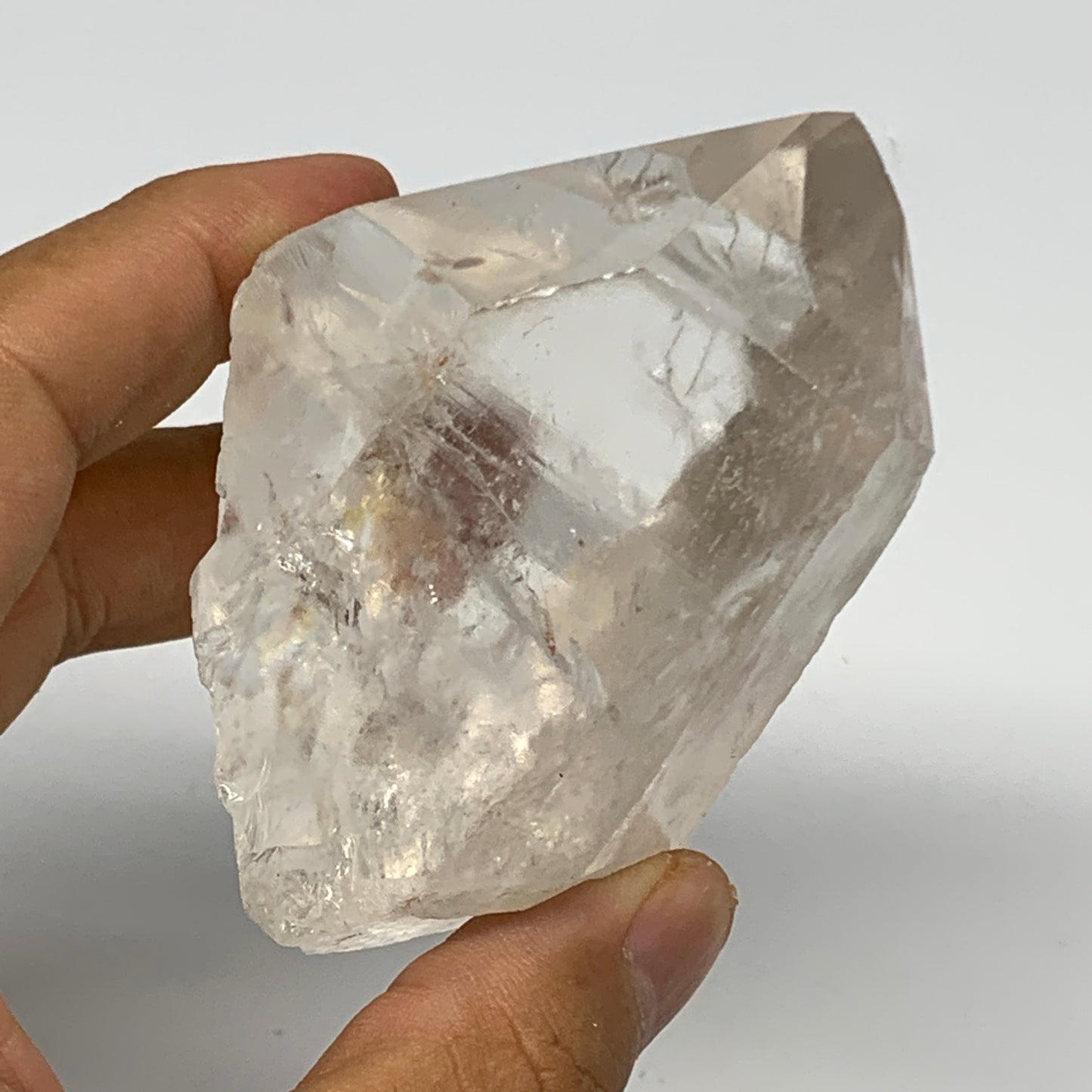 184.8g, 2.9"x2.1"x2", Lemurian Quartz Crystal Mineral Specimens @Brazil, B19232