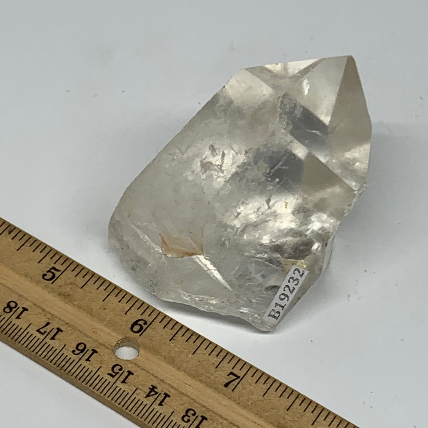 184.8g, 2.9"x2.1"x2", Lemurian Quartz Crystal Mineral Specimens @Brazil, B19232