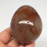276.2g,2.6"x2.2" Natural Agate Egg Gemstone @Madagascar,Reiki Energy, MSP931