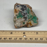 149.9g, 2"x1.6"x1.7", Malachite Galena Cerussite Chunk Rough Mineral Specimens,