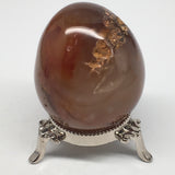 276.2g,2.6"x2.2" Natural Agate Egg Gemstone @Madagascar,Reiki Energy, MSP931