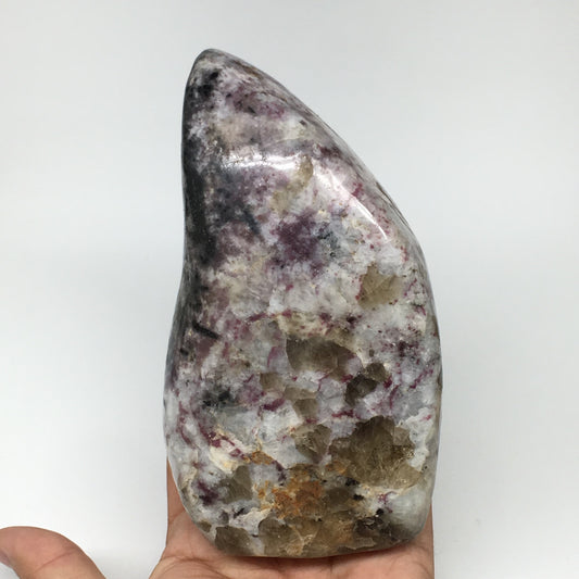 930g, 5.7"x 3.2"x2.3" Natural Rubellite Tourmaline Freeform @Madagascar, B1006