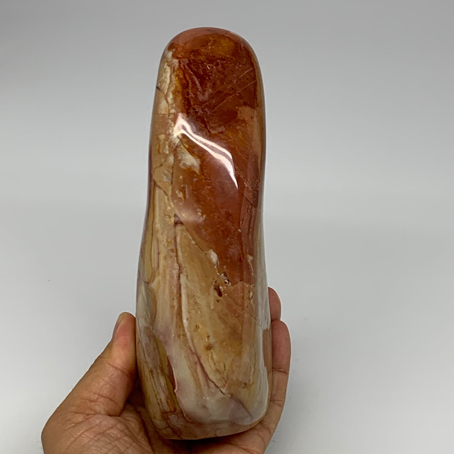 965g, 6.6"x 3"x2.2" Natural Polychrome Jasper Freeform @Madagascar, B18434