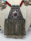 422 Grams Afghan Kuchi Jingle Coins Chain Boho ATS Pendants Necklace,KC202 - watangem.com