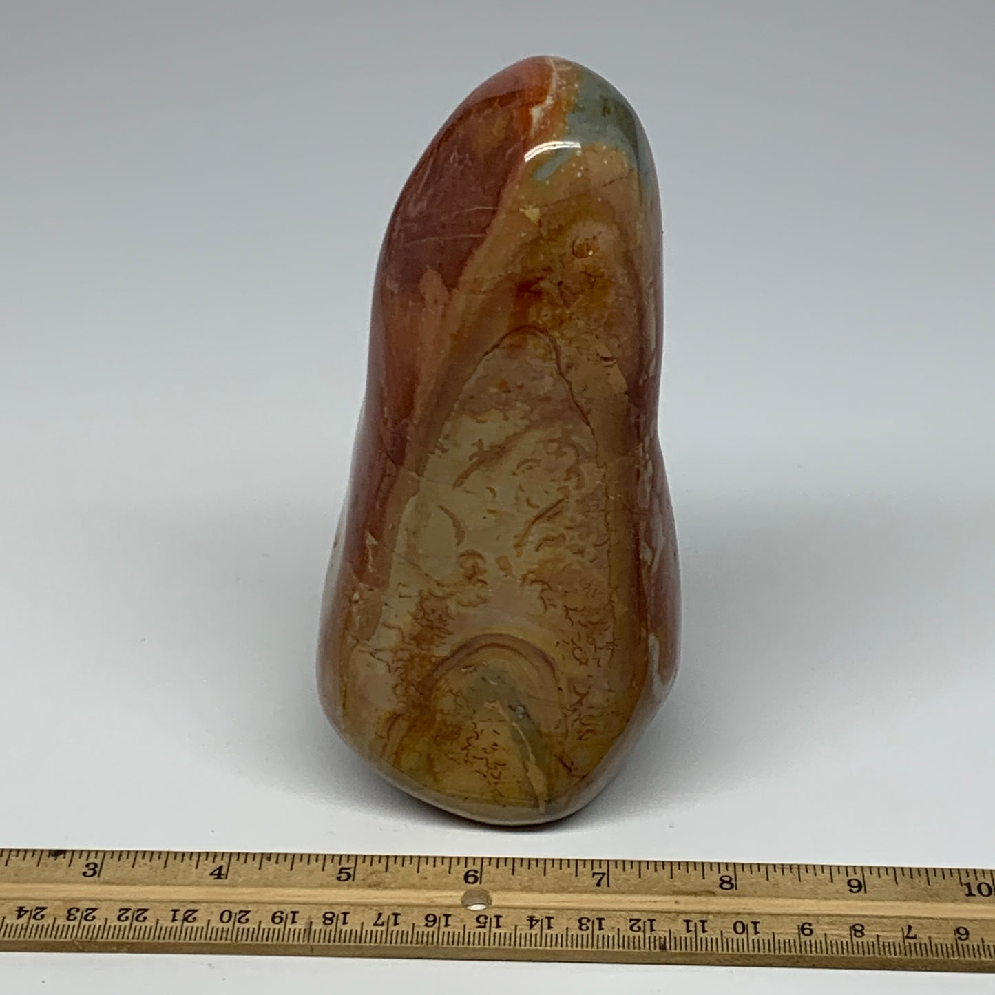 965g, 6.6"x 3"x2.2" Natural Polychrome Jasper Freeform @Madagascar, B18434