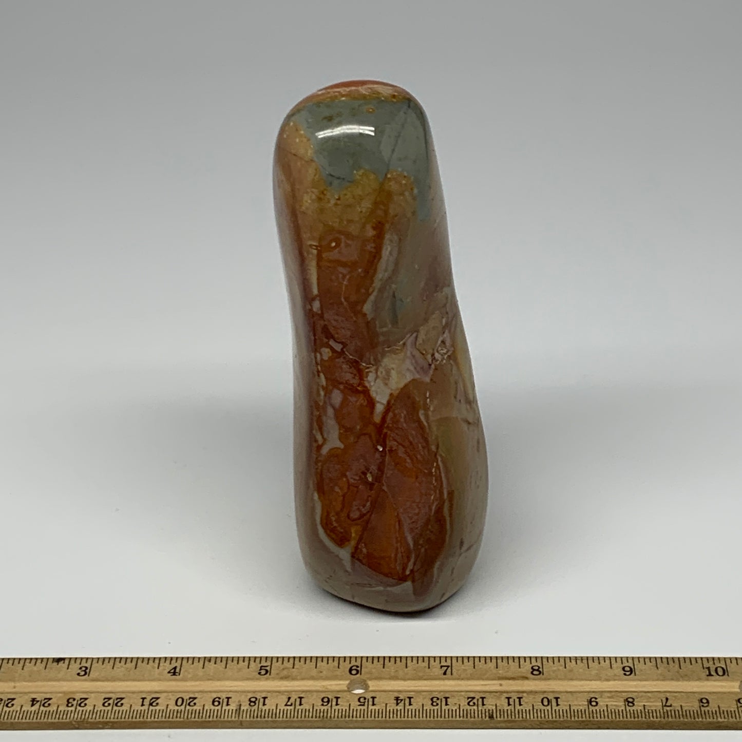 965g, 6.6"x 3"x2.2" Natural Polychrome Jasper Freeform @Madagascar, B18434