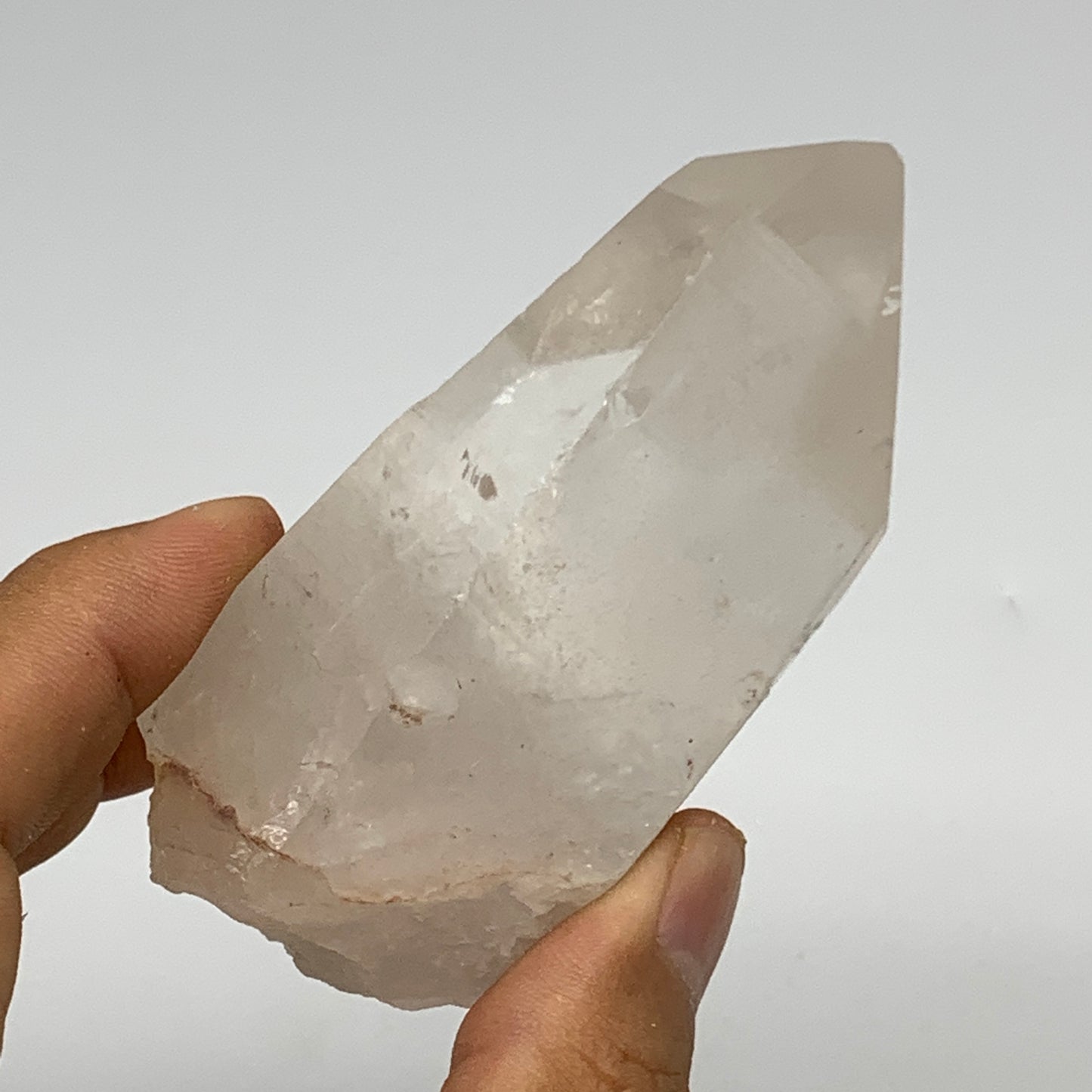 164.8g, 3.1"x1.8"x1.5", Lemurian Quartz Crystal Mineral Specimens @Brazil, B1923