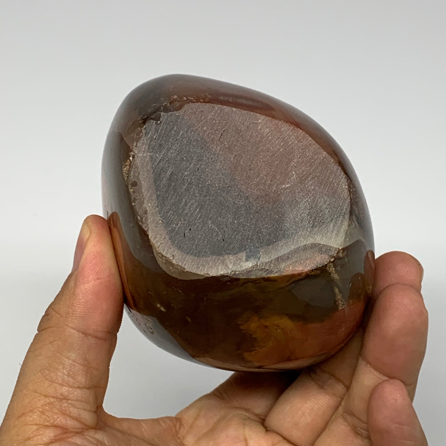 755g, 4.3"x 3.4"x2.6" Natural Polychrome Jasper Freeform @Madagascar, B18436