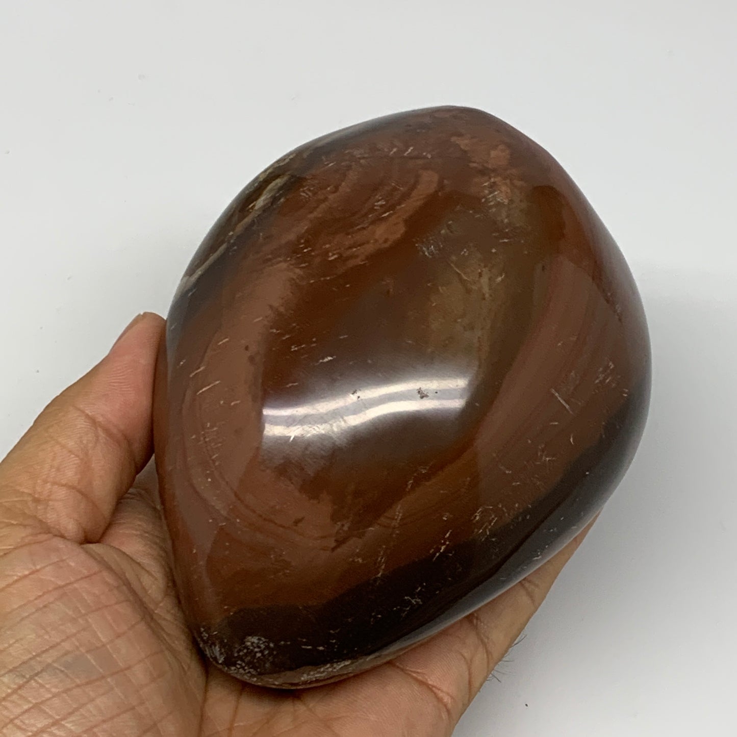 755g, 4.3"x 3.4"x2.6" Natural Polychrome Jasper Freeform @Madagascar, B18436