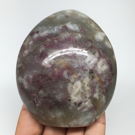 389.6g, 3.5"x 3.1"x1.8" Natural Rubellite Tourmaline Freeform @Madagascar, B1014