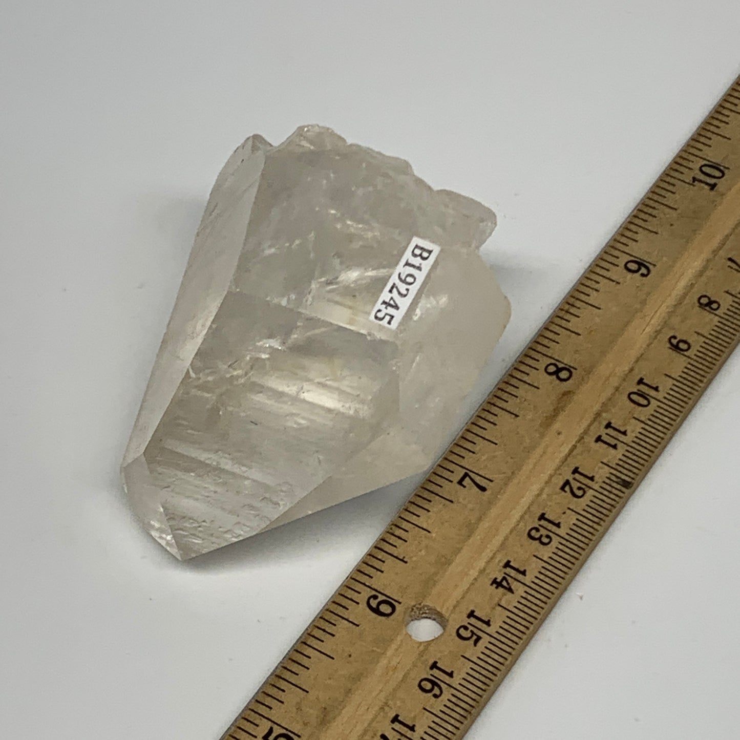 169.9g, 2.7"x2"x1.5", Lemurian Quartz Crystal Mineral Specimens @Brazil, B19245